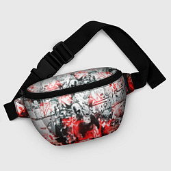 Поясная сумка One-Punch Man Collage, цвет: 3D-принт — фото 2