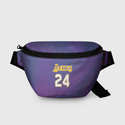 Поясная сумка Los Angeles Lakers Kobe Brya, цвет: 3D-принт