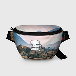 Поясная сумка Grand Theft Auto 5, цвет: 3D-принт