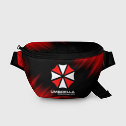 Поясная сумка Umbrella Corporation цвета 3D-принт — фото 1