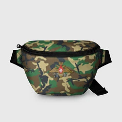 Поясная сумка Камуфляж Войска связи, цвет: 3D-принт