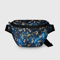 Поясная сумка Космические коты, цвет: 3D-принт