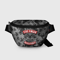 Поясная сумка Five Finger Death Punch, цвет: 3D-принт