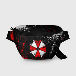 Поясная сумка RESIDENT EVIL UMBRELLA, цвет: 3D-принт