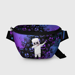 Поясная сумка Marshmello, цвет: 3D-принт