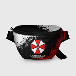 Поясная сумка RESIDENT EVIL UMBRELLA, цвет: 3D-принт