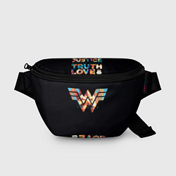 Поясная сумка Wonder Woman, цвет: 3D-принт