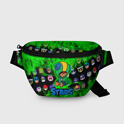 Поясная сумка LEON BRAWL STARS, цвет: 3D-принт