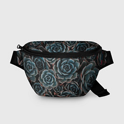 Поясная сумка Цветы Розы, цвет: 3D-принт