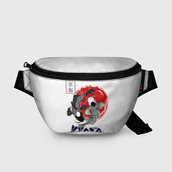 Поясная сумка Карпы Кои Киото, цвет: 3D-принт