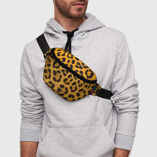 Поясная сумка Леопард / 3D-принт – фото 3