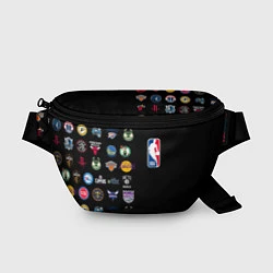 Поясная сумка NBA Team Logos 2, цвет: 3D-принт