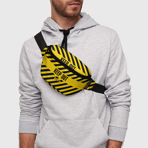 Поясная сумка Keep out / 3D-принт – фото 3