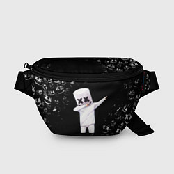 Поясная сумка Marshmello, цвет: 3D-принт