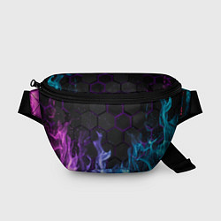 Поясная сумка Fire, цвет: 3D-принт