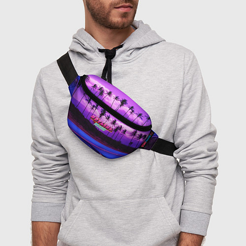 Поясная сумка HOTLINE MIAMI / 3D-принт – фото 3