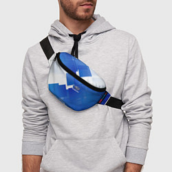 Поясная сумка SUBARU, цвет: 3D-принт — фото 2