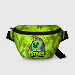 Поясная сумка BRAWL STARS SPIKE СПАЙК, цвет: 3D-принт
