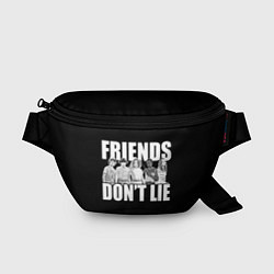 Поясная сумка Friends Dont Lie, цвет: 3D-принт