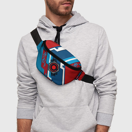 Поясная сумка Cyborg logo / 3D-принт – фото 3