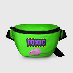 Поясная сумка Toxic, цвет: 3D-принт