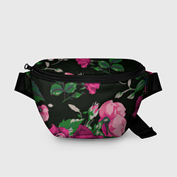 Поясная сумка Розы, цвет: 3D-принт