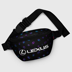 Поясная сумка LEXUS ЛЕКСУС, цвет: 3D-принт — фото 2