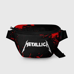 Поясная сумка METALLICA МЕТАЛЛИКА, цвет: 3D-принт