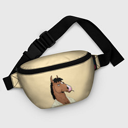 Поясная сумка Конь БоДжек, цвет: 3D-принт — фото 2