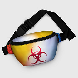 Поясная сумка Biohazard, цвет: 3D-принт — фото 2