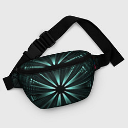 Поясная сумка Фантастический туннель, цвет: 3D-принт — фото 2