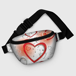 Поясная сумка Клуб Романтики, цвет: 3D-принт — фото 2