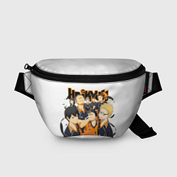 Поясная сумка ВОЛЕЙБОЛ!! HAIKYUU!!, цвет: 3D-принт