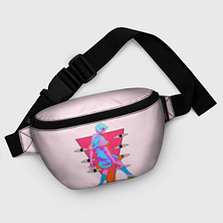 Поясная сумка Евангилион, цвет: 3D-принт — фото 2