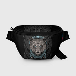 Поясная сумка Медведь, цвет: 3D-принт