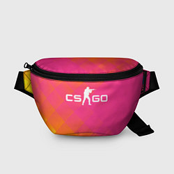 Поясная сумка CS GO Disco Tech ver 1, цвет: 3D-принт