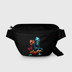 Поясная сумка Daft Punk, цвет: 3D-принт