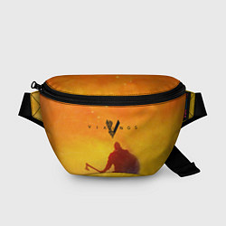 Поясная сумка Викинги Vikings Z, цвет: 3D-принт