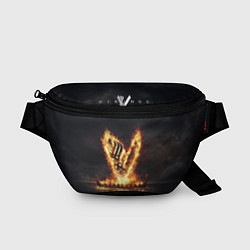 Поясная сумка Викинги Vikings спина Z, цвет: 3D-принт
