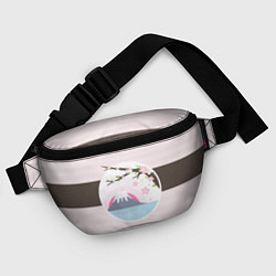 Поясная сумка Сакура Sakura Z, цвет: 3D-принт — фото 2
