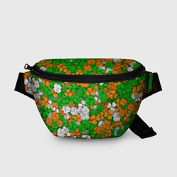 Поясная сумка Ирландский клевер, цвет: 3D-принт