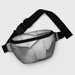 Поясная сумка Осколки плитки, цвет: 3D-принт — фото 2