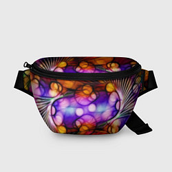 Поясная сумка Яркое преображение, цвет: 3D-принт