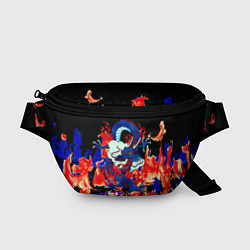 Поясная сумка Огненный Дракон, цвет: 3D-принт