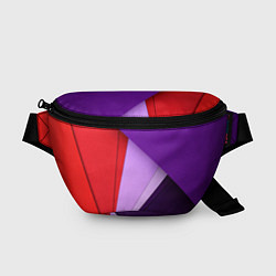Поясная сумка ORIGAMI, цвет: 3D-принт