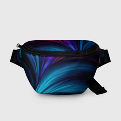 Поясная сумка НЕОНОВЫЙ ПОЛОСЫ, цвет: 3D-принт
