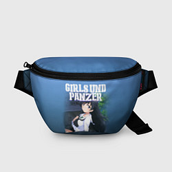 Поясная сумка Girls und Panzer, цвет: 3D-принт