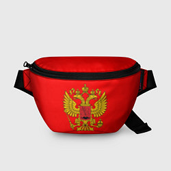 Поясная сумка РОССИЯ RUSSIA UNIFORM, цвет: 3D-принт