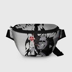 Поясная сумка Черный Аста демон Чёрный клевер, цвет: 3D-принт