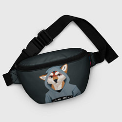 Поясная сумка Furry fox, цвет: 3D-принт — фото 2